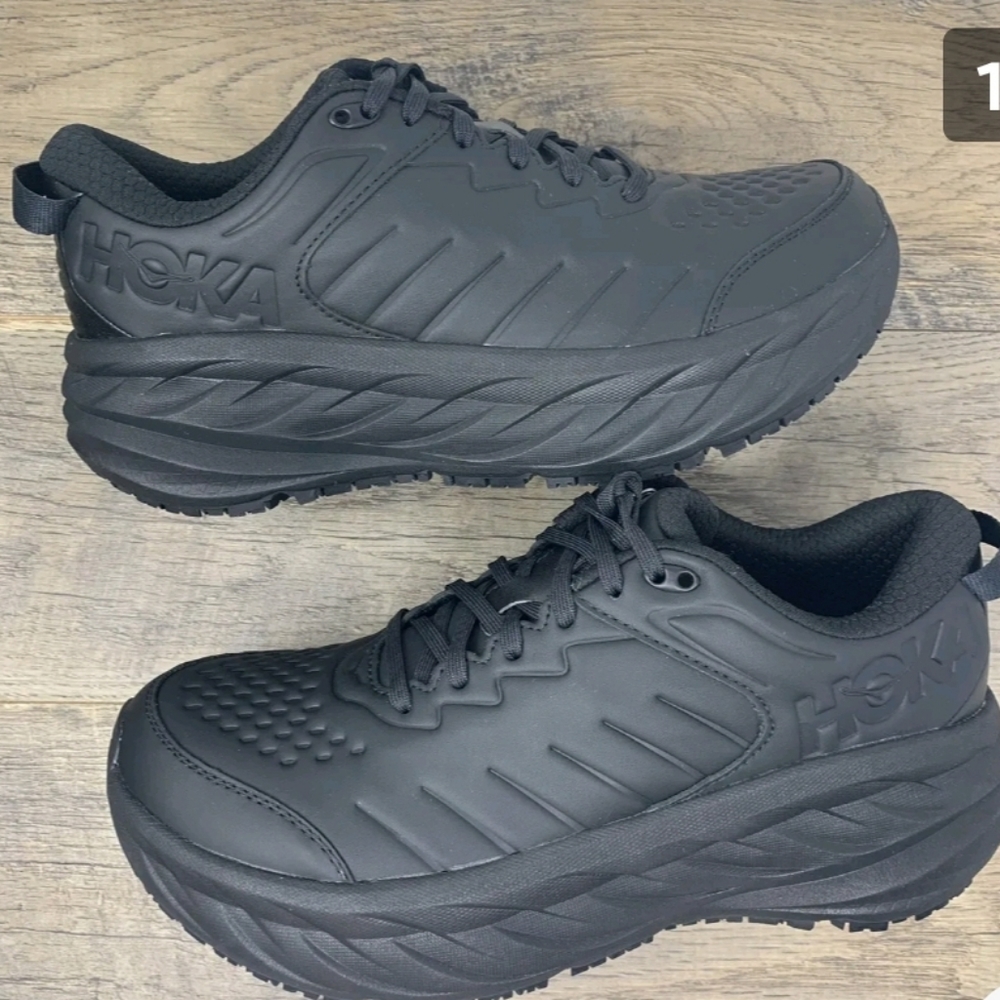 Hoka One One Bondi SR Shoes 1110520 | Black — Men’s Size 10.5